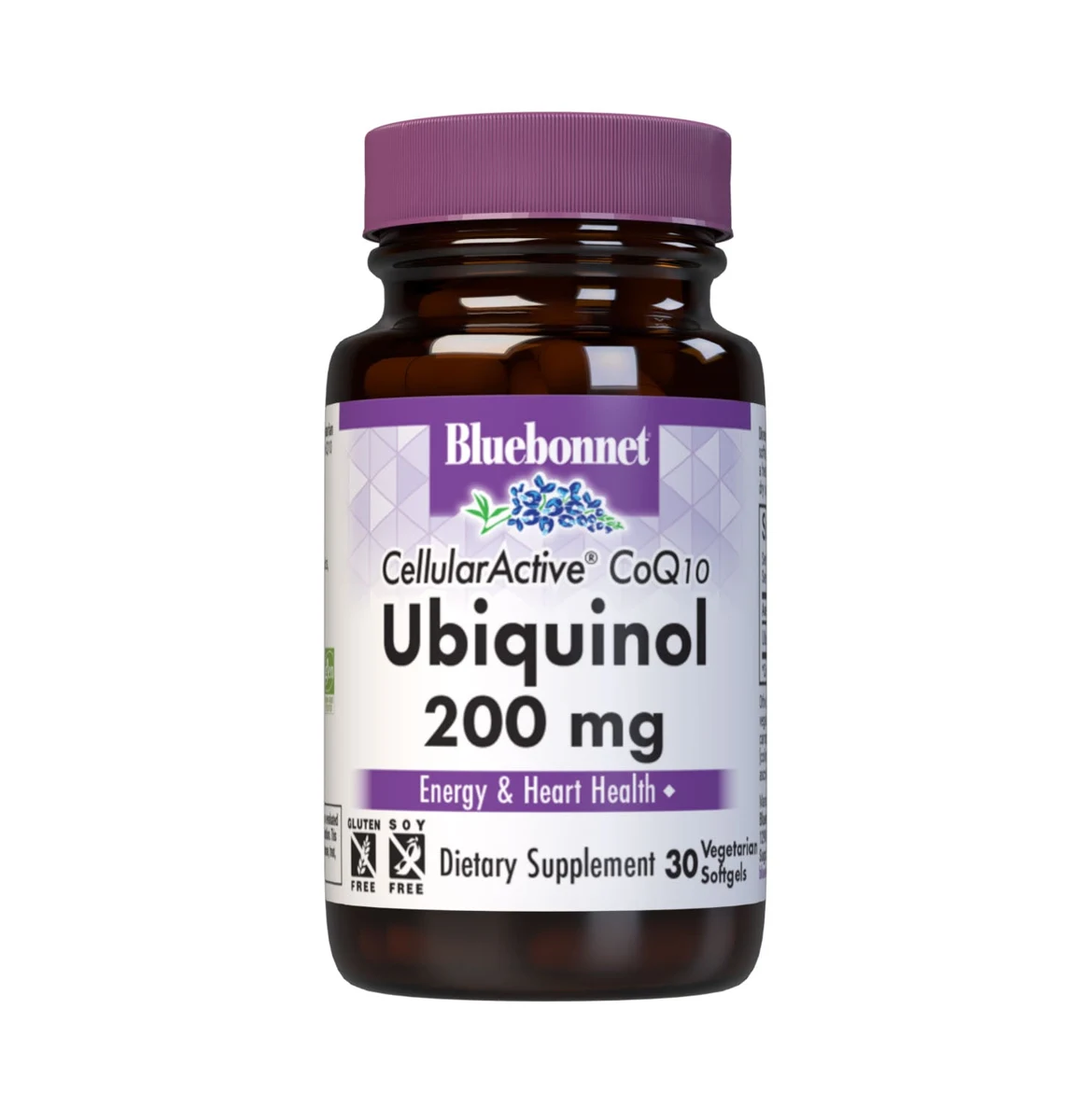 Bluebonnet Nutrition CELLULAR ACTIVE COQ10 UBIQUINOL 200 mg