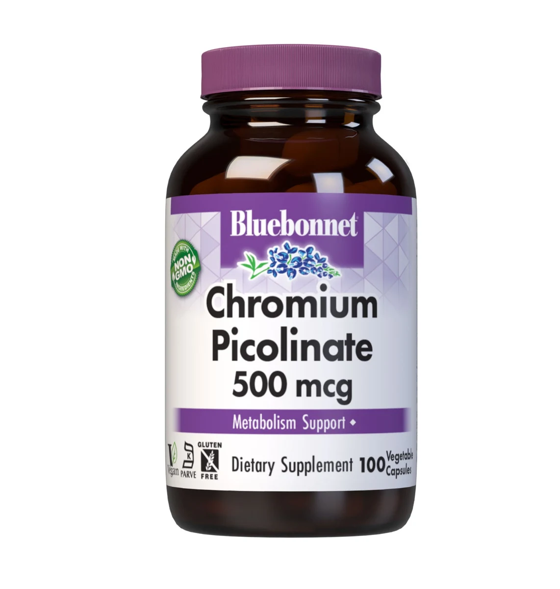 Bluebonnet Nutrition CHROMIUM PICOLINATE 500 mcg