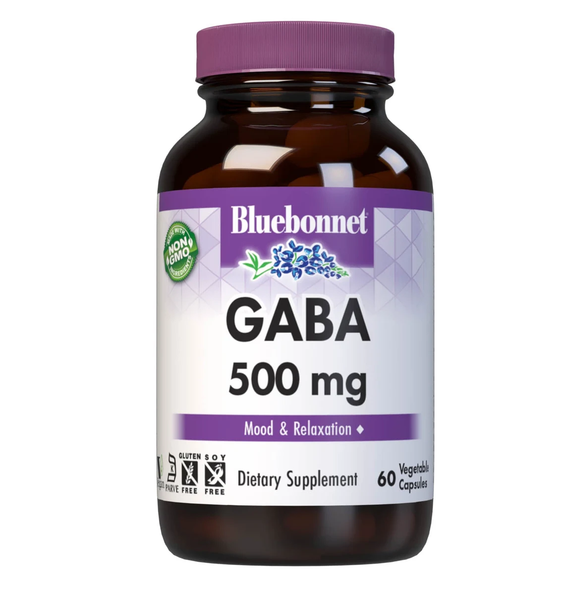 Bluebonnet Nutrition GABA 500 MG