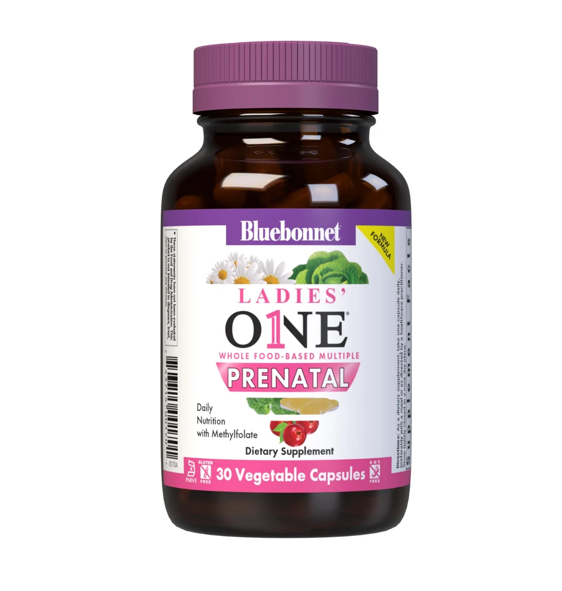 Bluebonnet Nutrition LADIES' ONE PRENATAL WHOLE FOOD-BASED MULTIPLE
