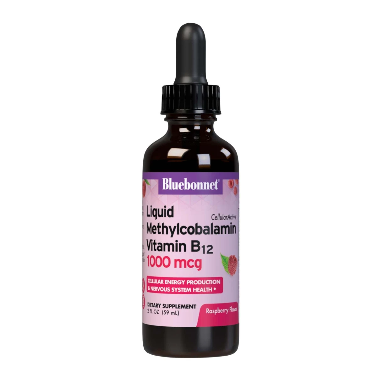 Bluebonnet Nutrition LIQUID CELLULAR ACTIVE METHYLCOBALAMIN VITAMIN B12 1000 mcg