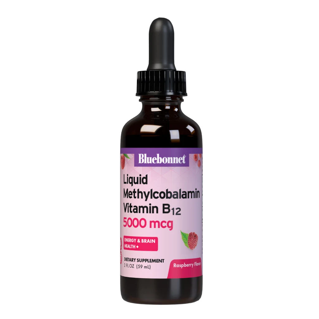 Bluebonnet Nutrition LIQUID CELLULAR ACTIVE METHYLCOBALAMIN VITAMIN B12 5000 mcg