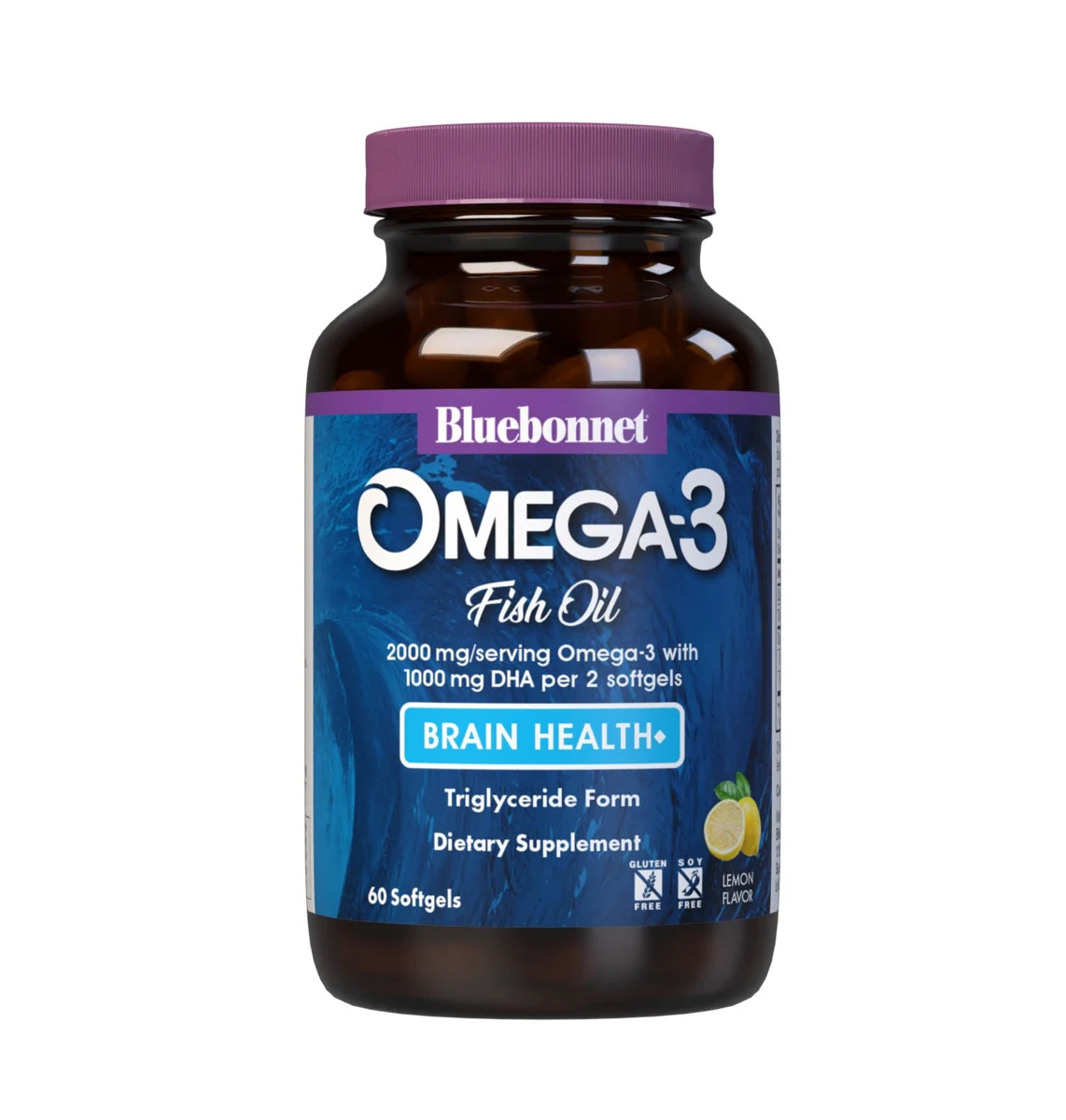 Bluebonnet Nutrition OMEGA-3 FISH OIL BRAIN HEALTH