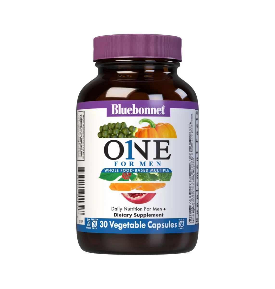 Bluebonnet Nutrition ONE FOR MEN WHOLE FOOD-BASED MULTIPLE