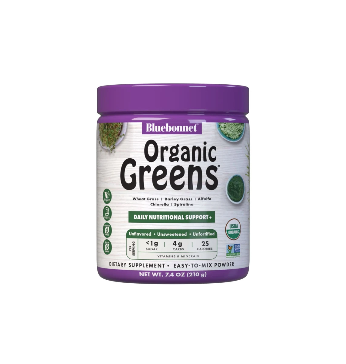 Bluebonnet Nutrition ORGANIC GREENS POWDER