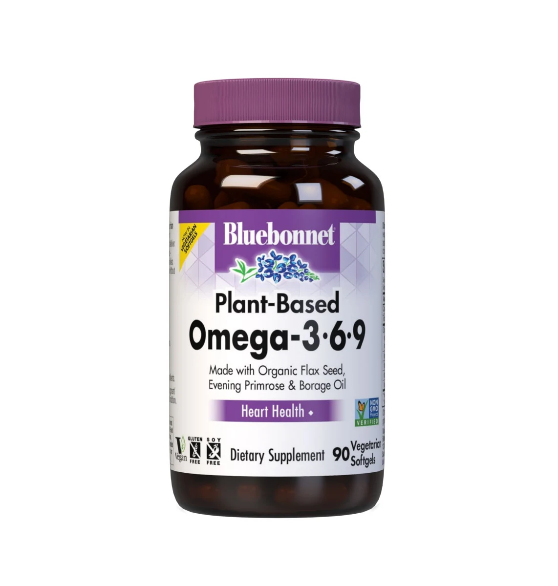 Bluebonnet Nutrition PLANT BASED OMEGA 3 • 6 • 9 1000 mg