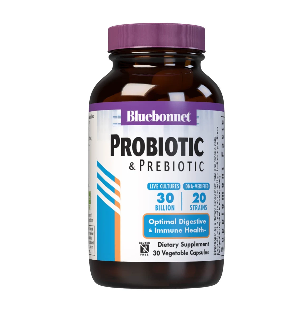 Bluebonnet Nutrition PROBIOTIC & PREBIOTIC 30 BILLION
