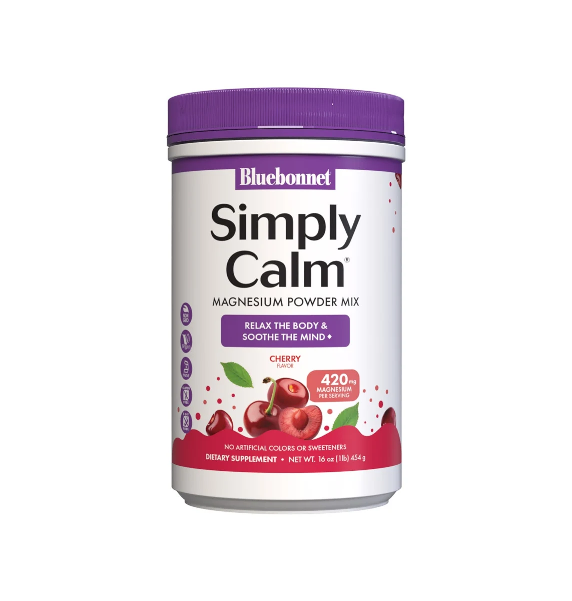 Bluebonnet Nutrition SIMPLY CALM POWDER Cherry Flavor