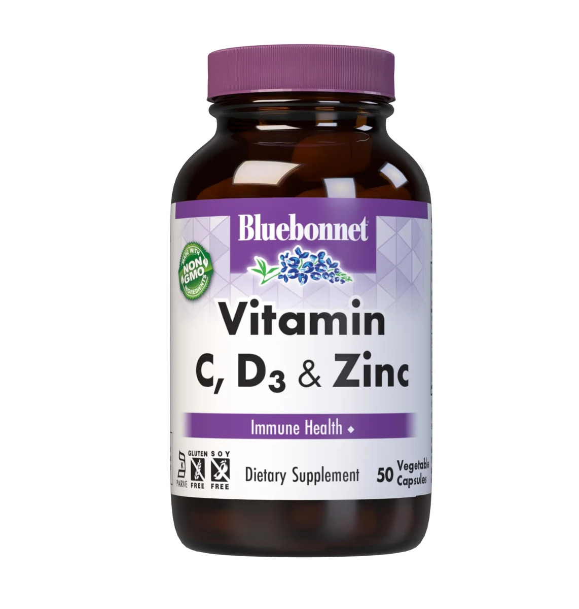 Bluebonnet Nutrition Vitamin C, D3 & Zinc
