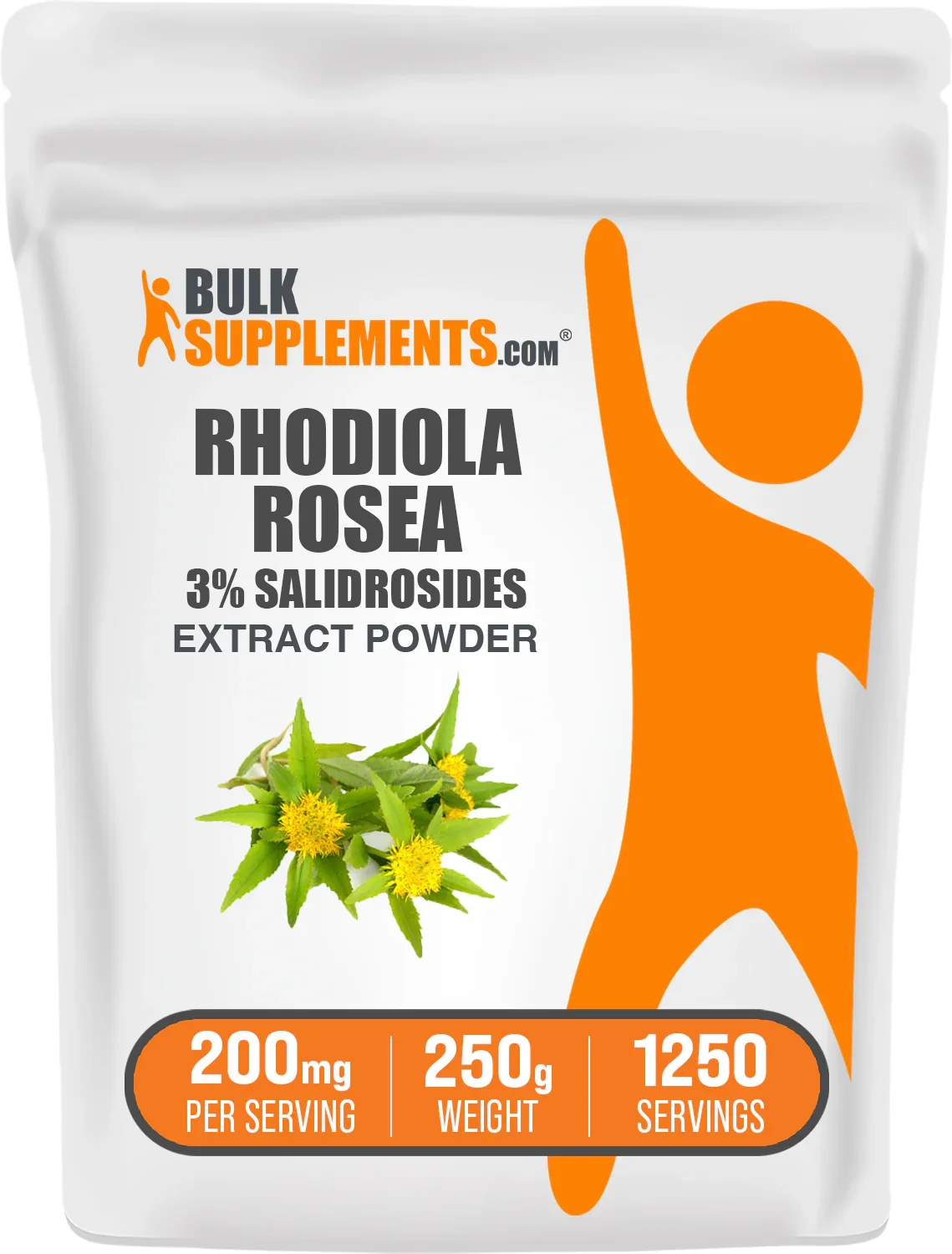 BulkSupplements Rhodiola Extract (3% Salidroside) Powder