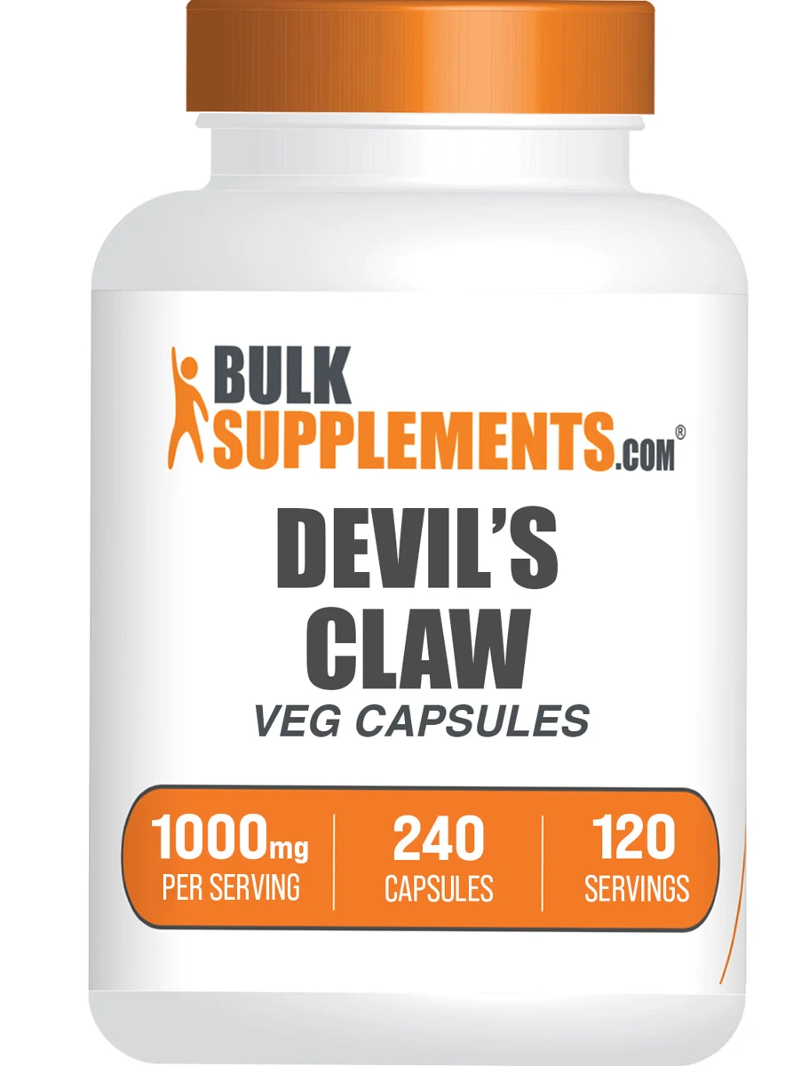 BulkSupplements Devil's Claw Extract Capsules