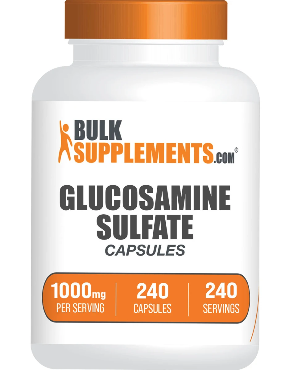 BulkSupplements Glucosamine Sulfate Capsules