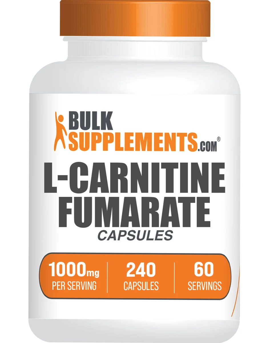 BulkSupplements L-Carnitine Fumarate Capsules