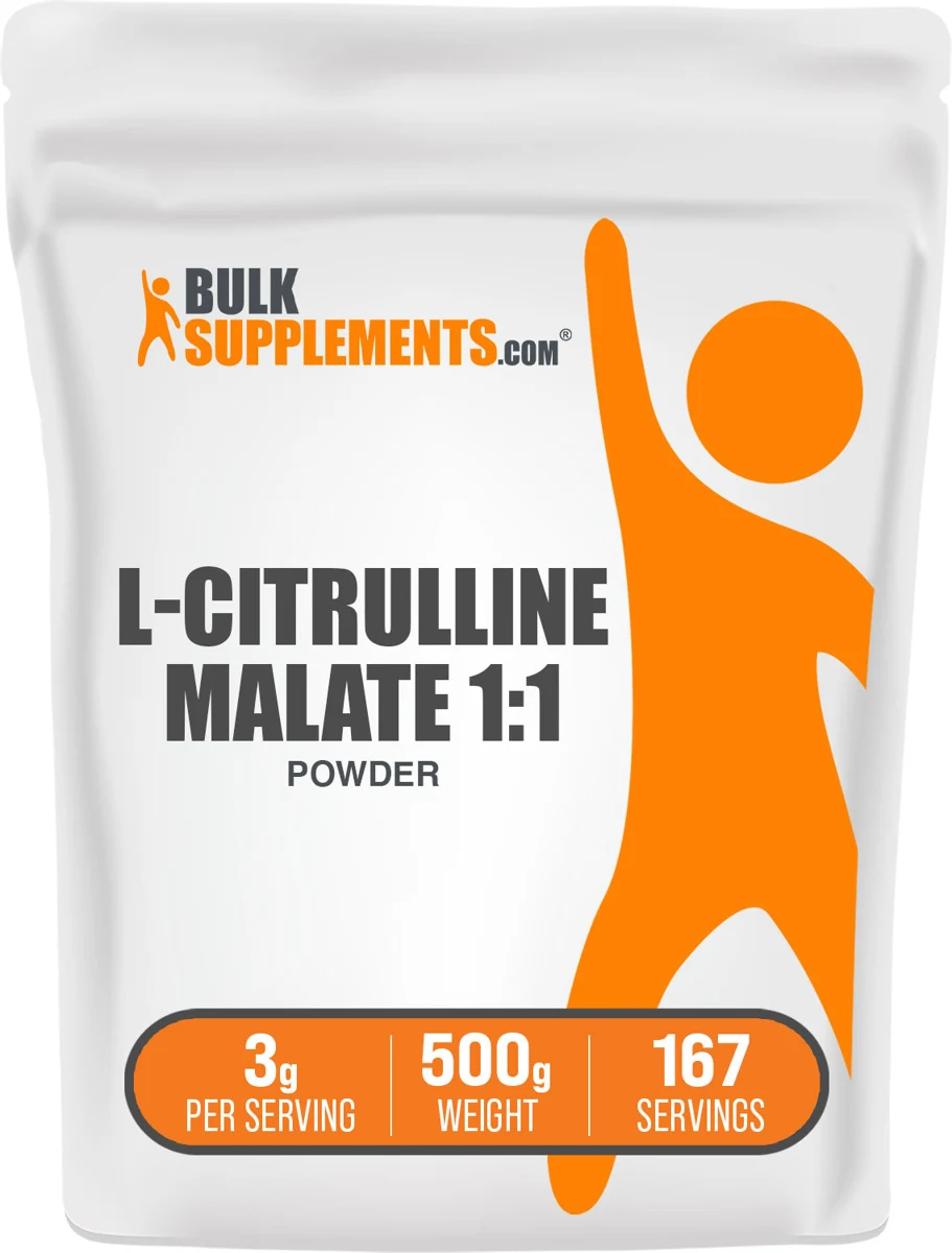 BulkSupplements L-Citrulline DL-Malate 1:1 Powder