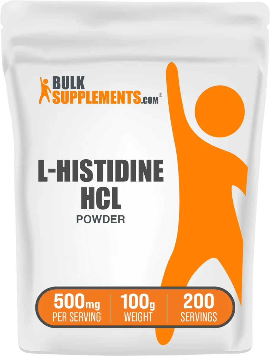 BulkSupplements L-Histidine HCl Powder