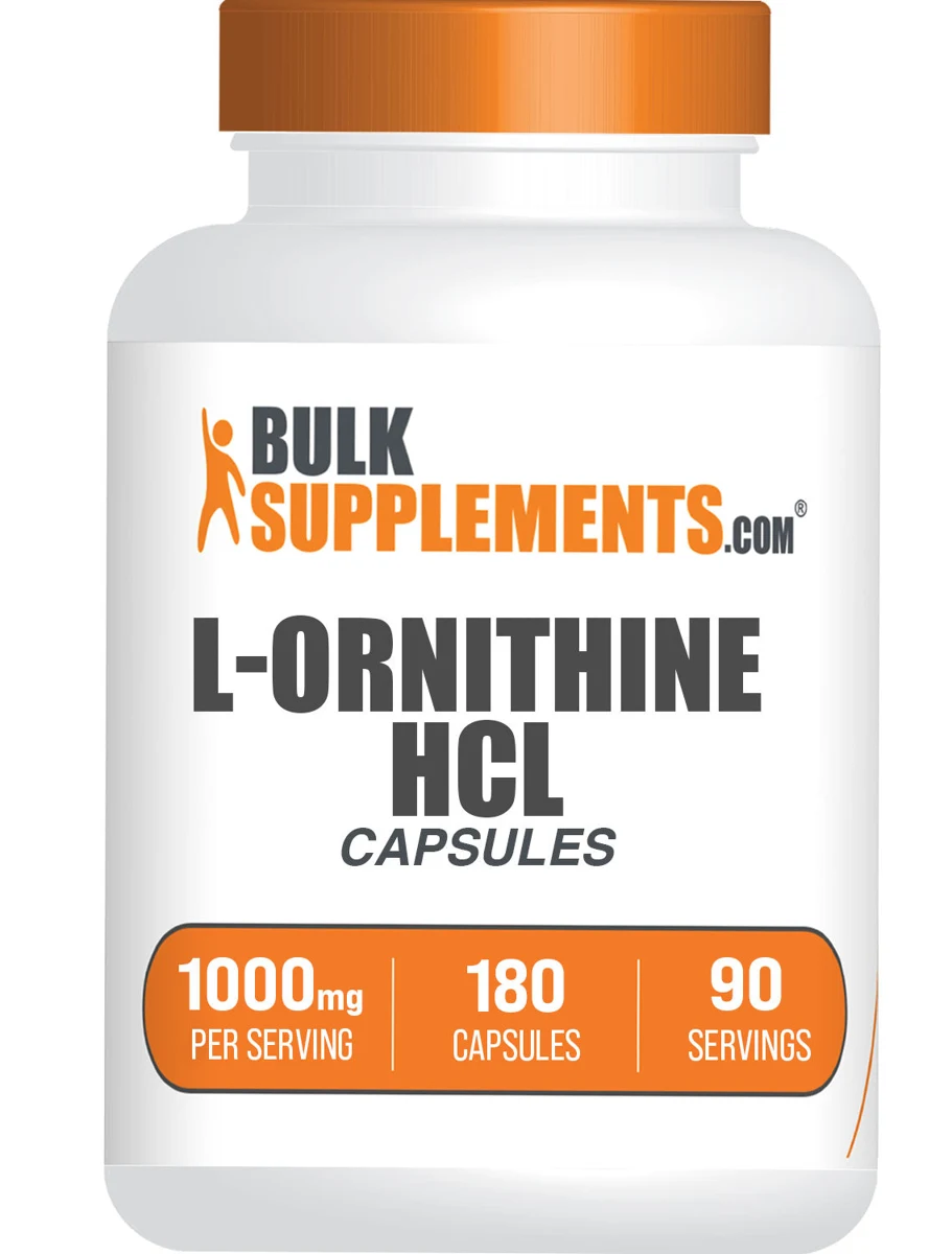 BulkSupplements L-Ornithine HCl Capsules
