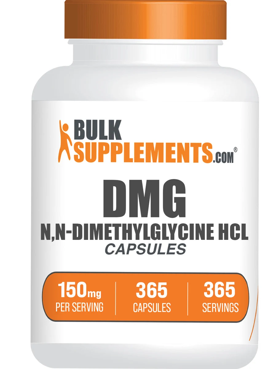 BulkSupplements N,N-Dimethyl Glycine HCl (DMG HCl) Capsules