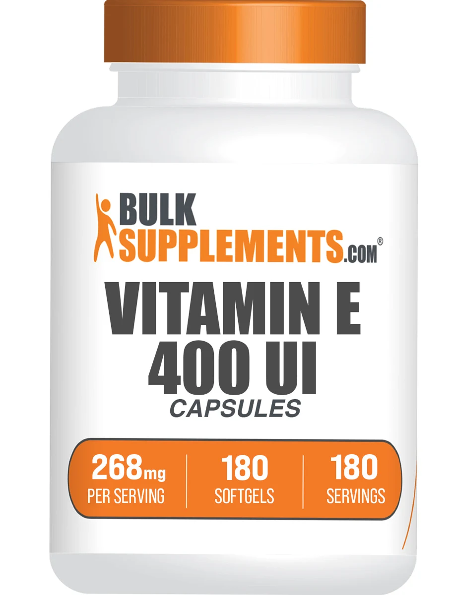 BulkSupplements Vitamin E (400IU) Softgels