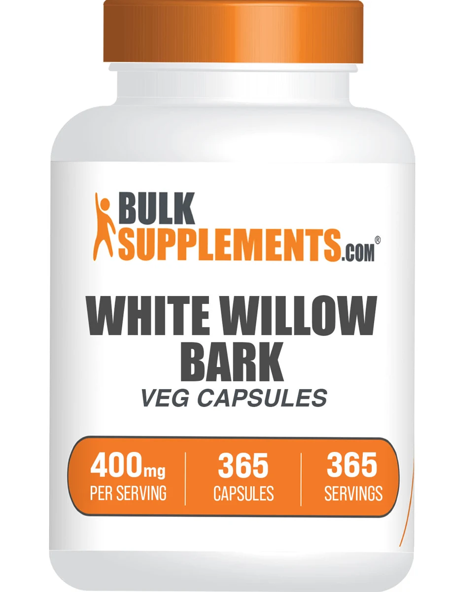 BulkSupplements White Willow Bark Extract Capsules