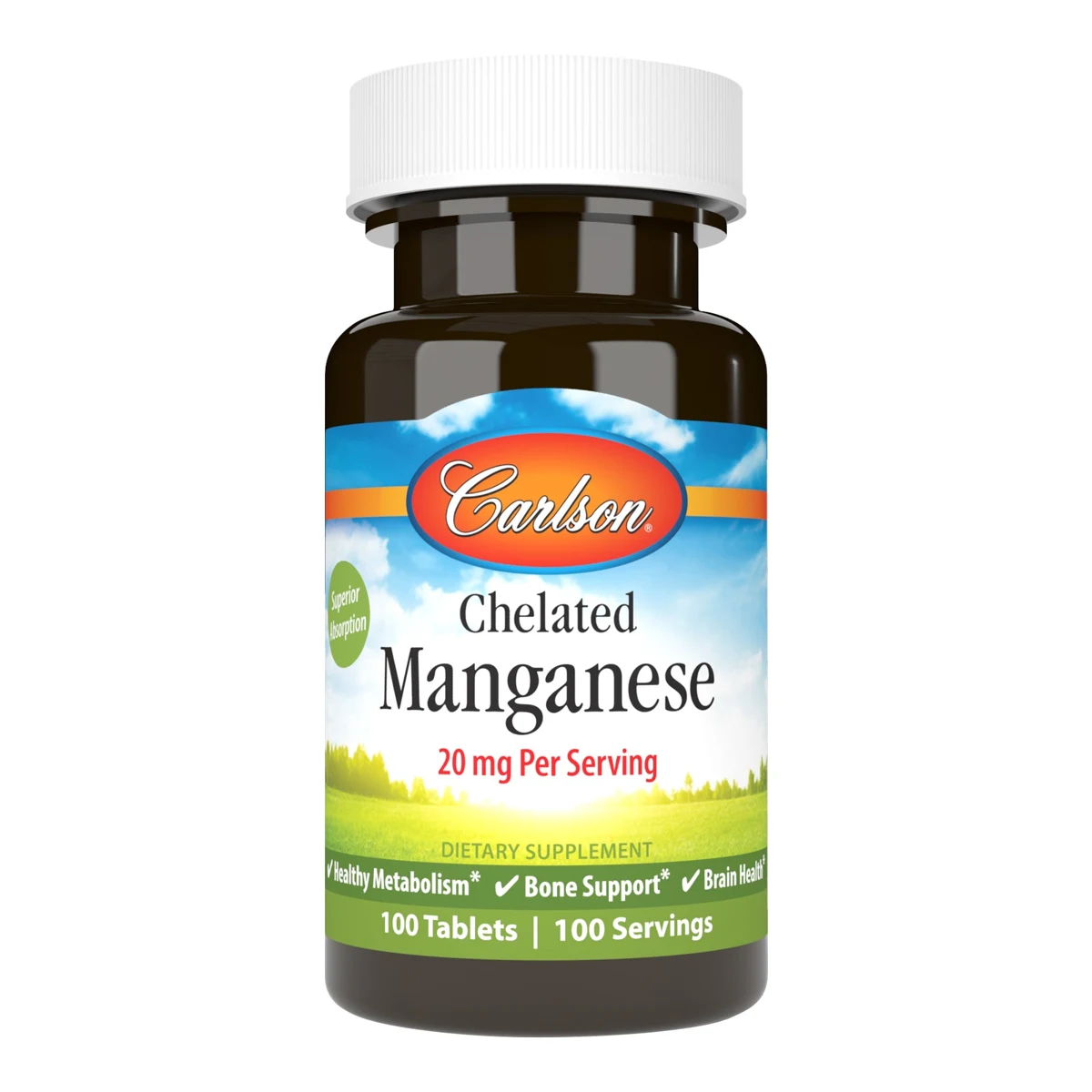 Carlson Chelated Manganese