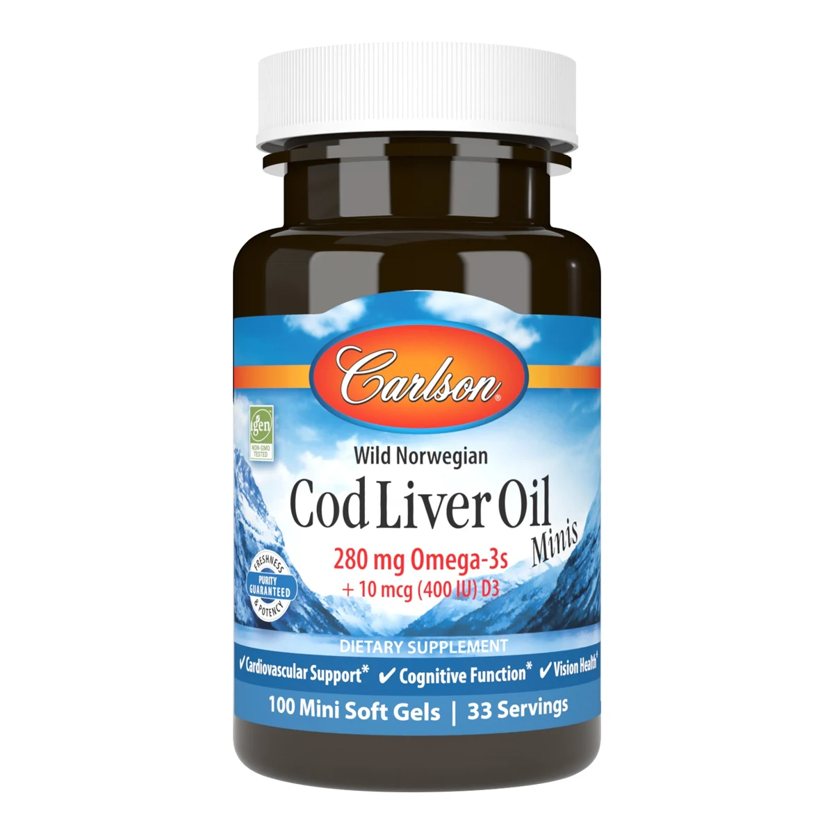 Carlson Cod Liver Oil Minis