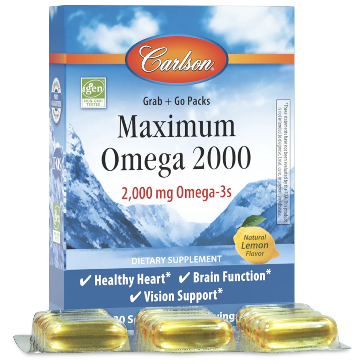 Carlson Maximum Omega 2000 Grab + Go Packs