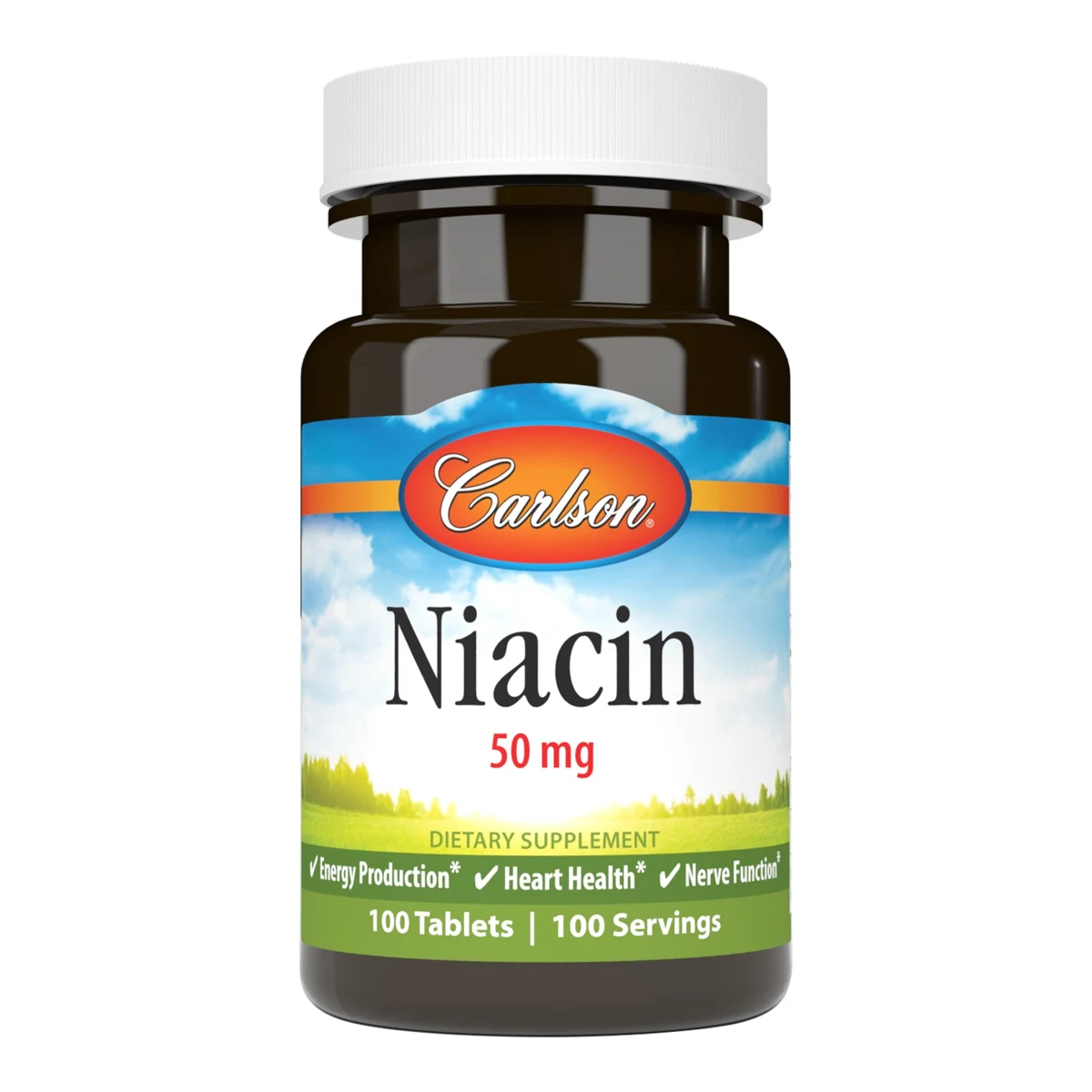 Carlson Niacin 50 mg