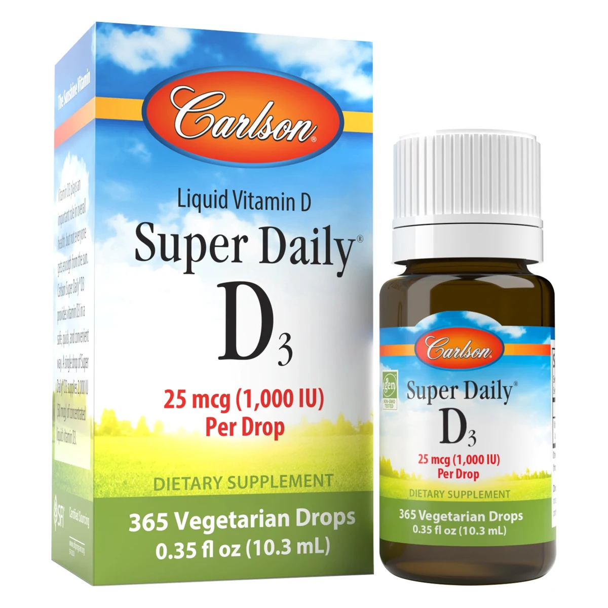 Carlson Super Daily D3 1,000 IU (25 mcg)