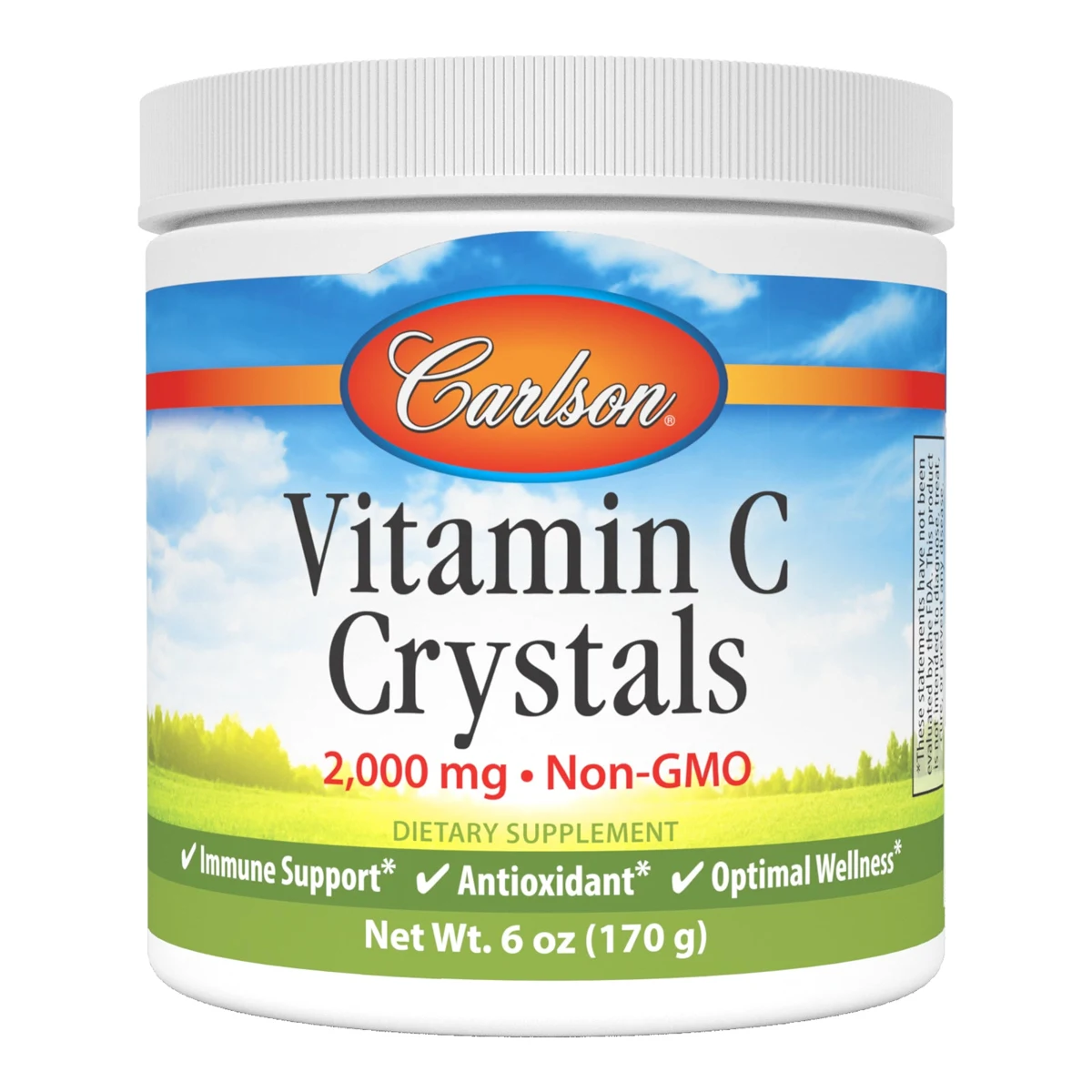 Carlson Vitamin C Crystals, Non-GMO