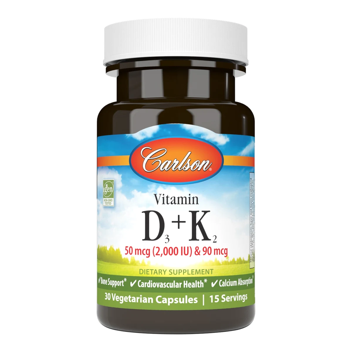 Carlson Vitamin D3 + K2