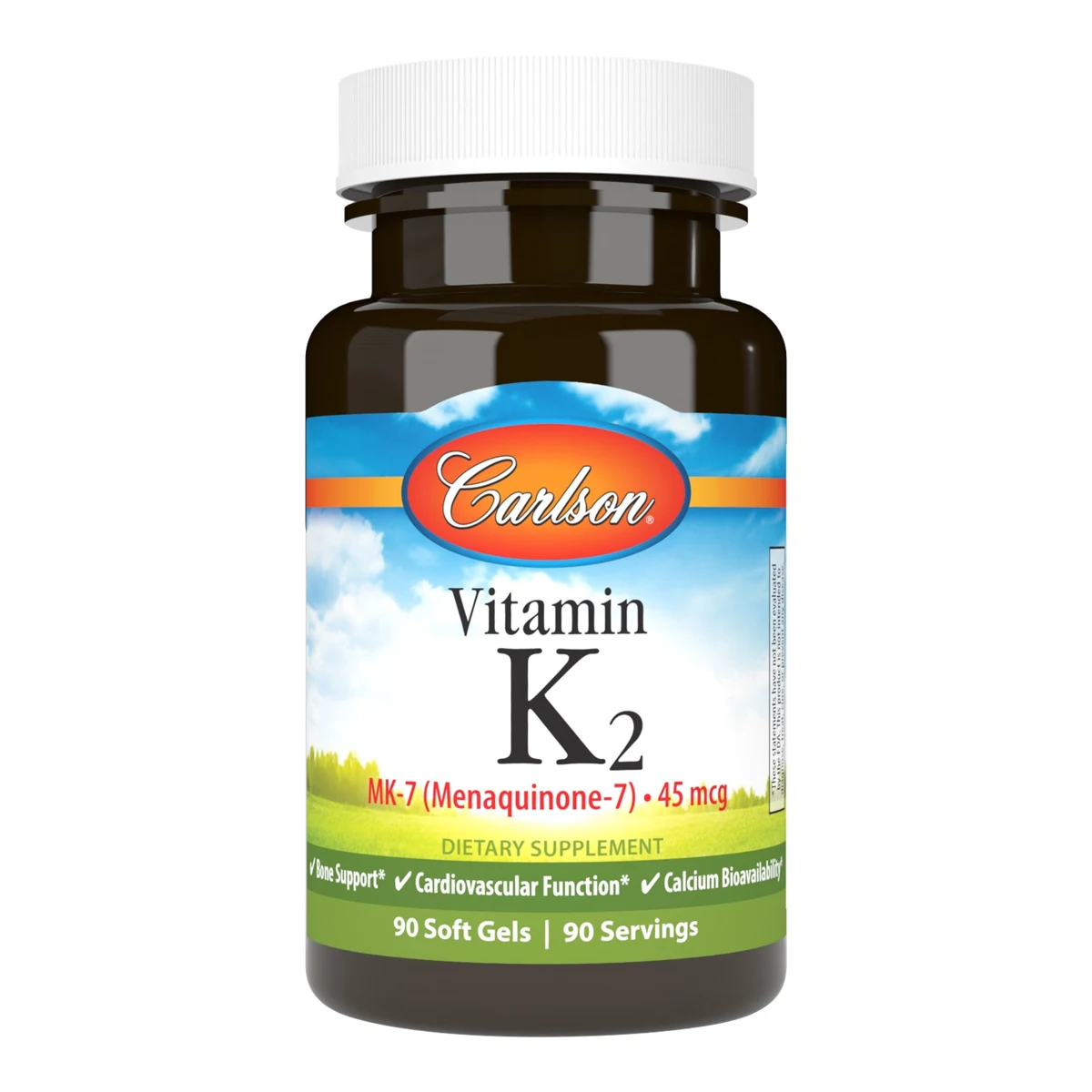 Carlson Vitamin K2 as MK-7 45 mcg