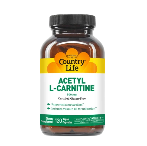 Country Life Acetyl L-Carnitine Caps 500 mg