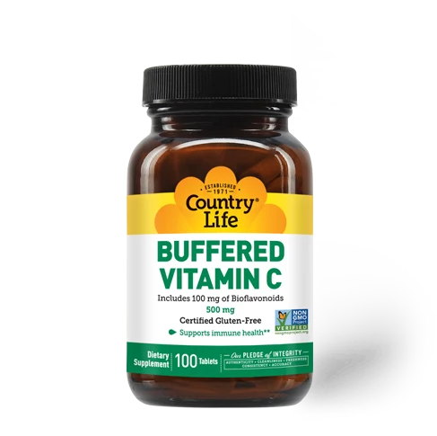 Country Life Buffered Vitamin C 500mg