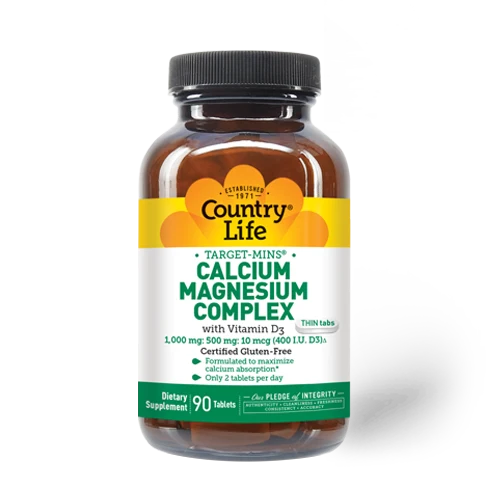 Country Life Calcium Magnesium Complex with Vitamin D3