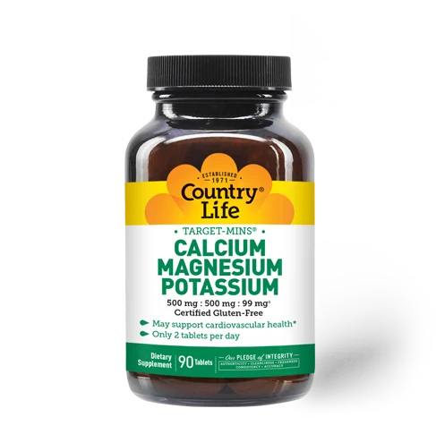 Country Life Calcium Magnesium Potassium