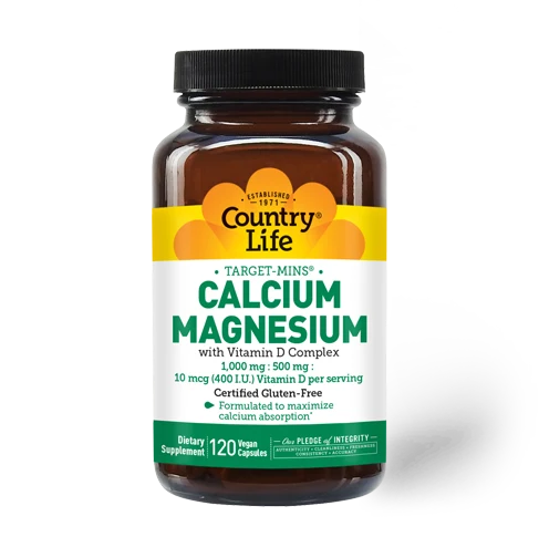 Country Life Calcium Magnesium with Vitamin D Complex