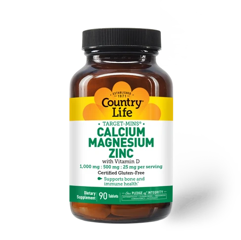 Country Life Calcium Magnesium Zinc with Vitamin D