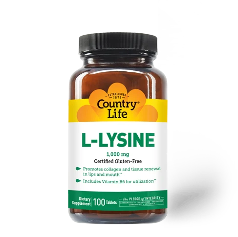 Country Life L-Lysine 1,000 mg