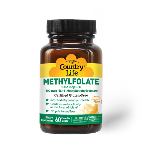 Country Life Methylfolate Chewable Tablets