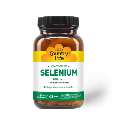 Country Life Selenium 100 mcg