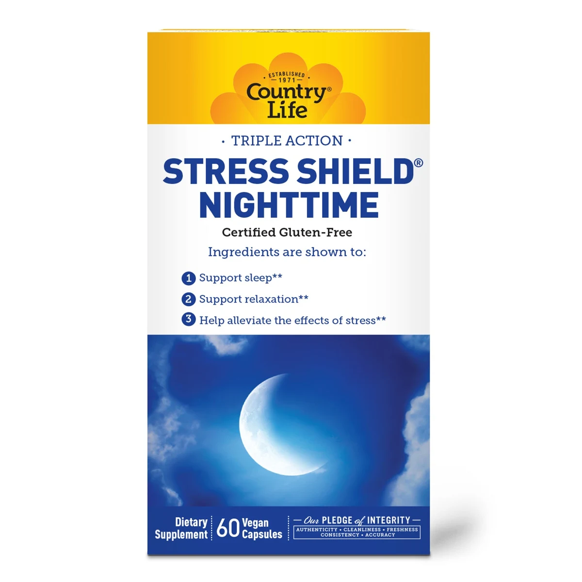 Country Life Stress Shield Nighttime