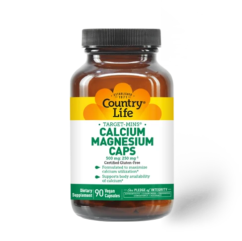 Country Life Target-Mins Calcium Magnesium Caps