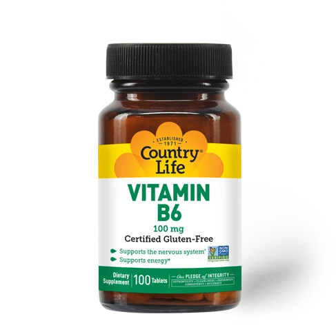 Country Life Vitamin B-6 100 mg