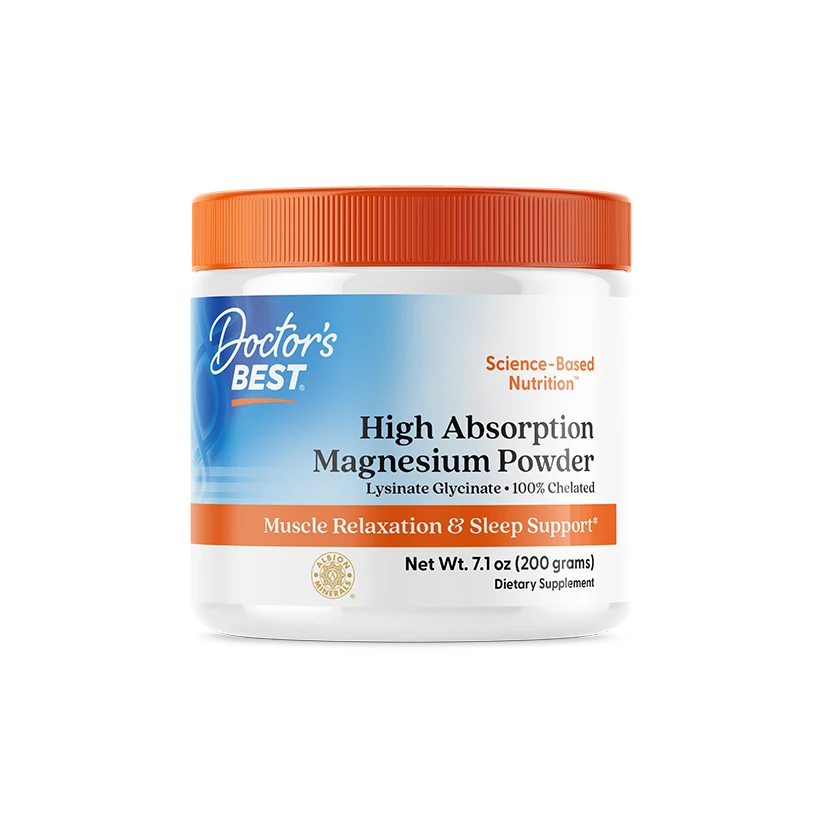 Doctor's Best High Absorption Magnesium Powder, 7.1 oz (200 g)