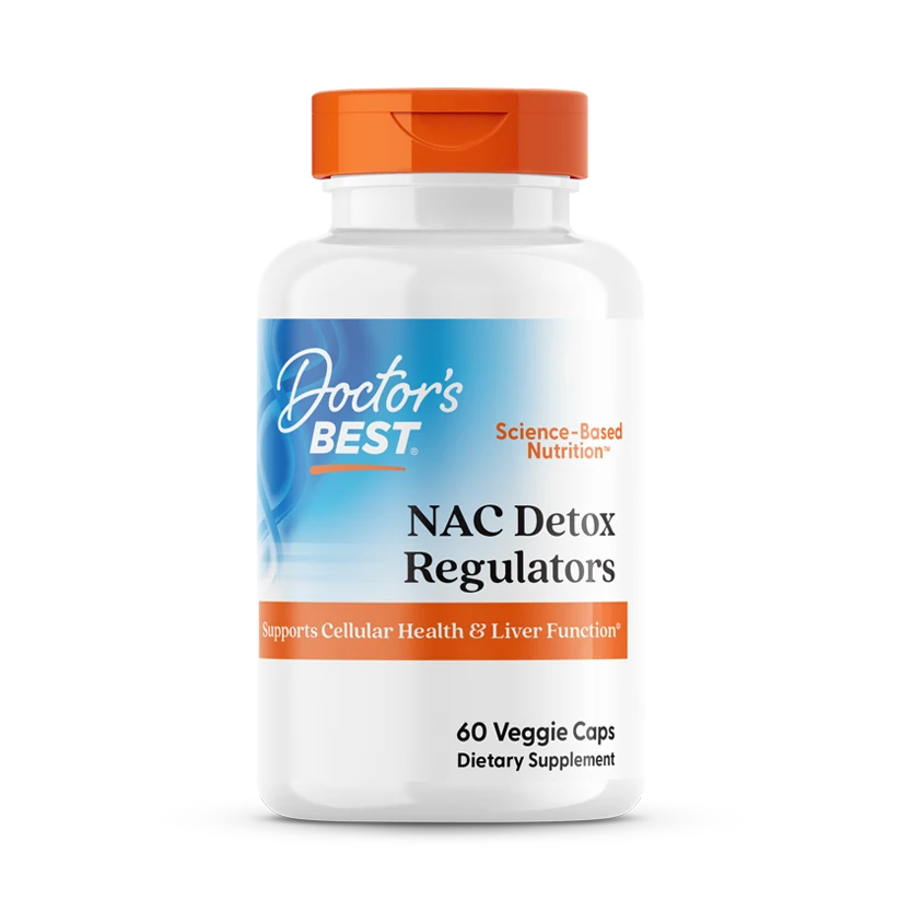 Doctor's Best NAC Detox Regulators, 60 Veggie Caps