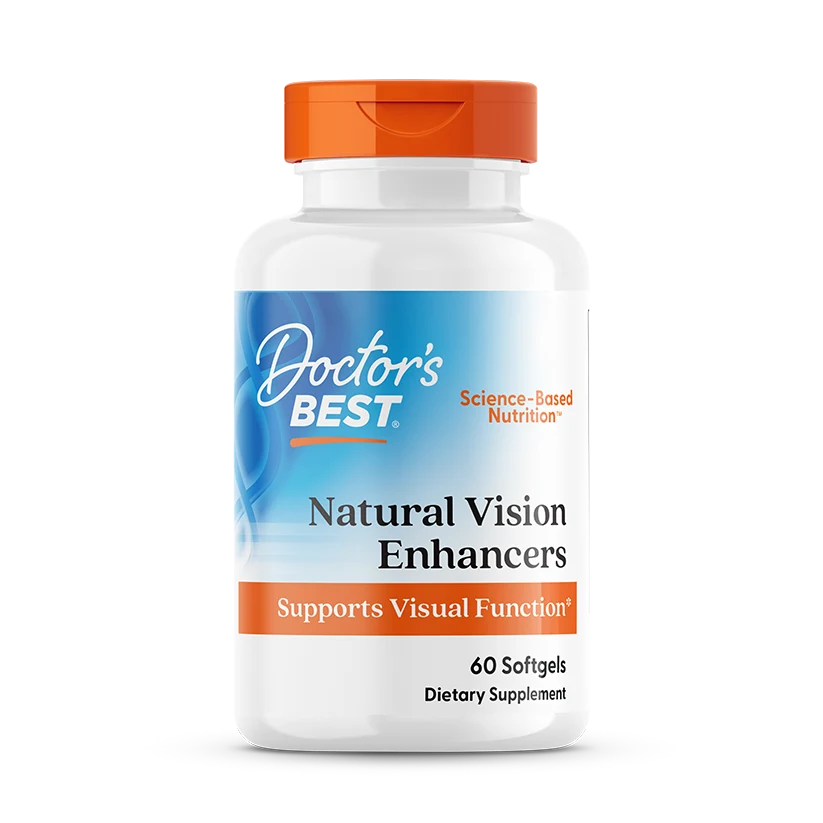 Doctor's Best Natural Vision Enhancers, 60 Softgels