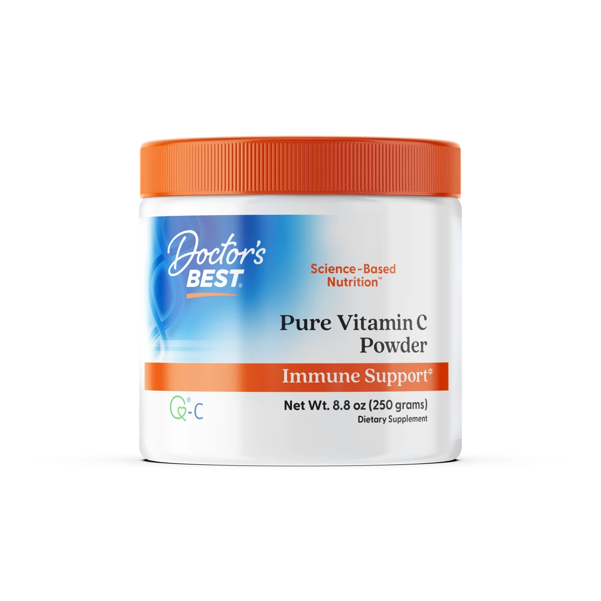 Doctor's Best Pure Vitamin C Powder with Q-C, 8.8 oz (250 g)