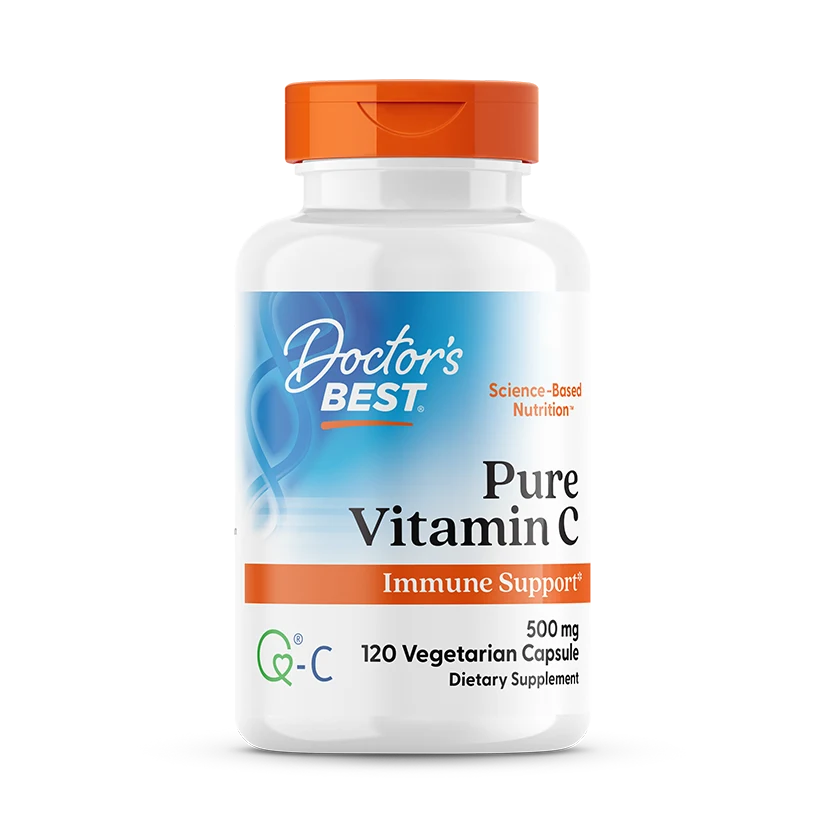 Doctor's Best Vitamin C with Q-C, 500 mg, 120 Veggie Caps