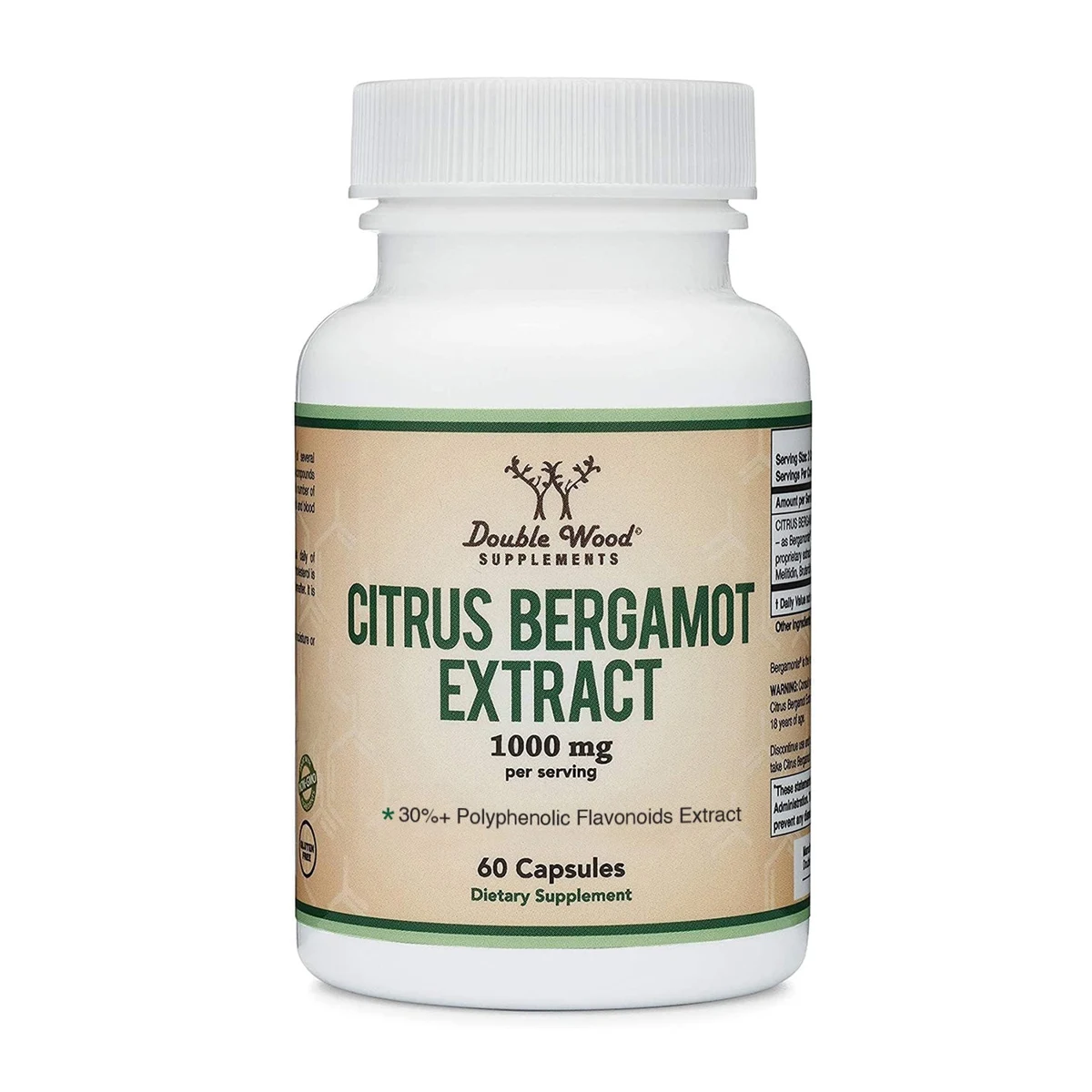 Double Wood Citrus Bergamot Extract Supplement