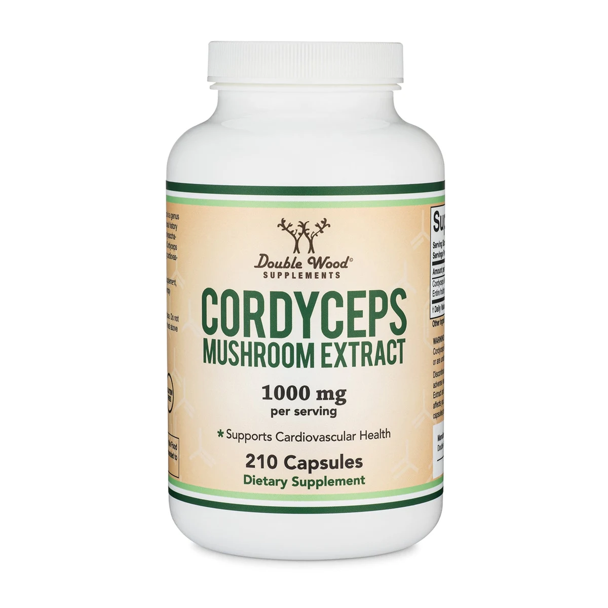 Double Wood Cordyceps Mushroom Extract Supplement